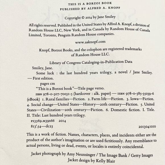 Some Luck (The Last Hundred Years Trilogy: A Family Saga) - Picture 5 of 7